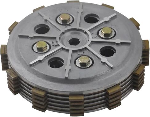 Motorcycle Clutch Plates LOPOR Motorcycle Clutch Discs Plates Pressure Boss for XV250 XV 250 1988-2018 Virago V Star Route 66 Applicable Accessories in Kuwait