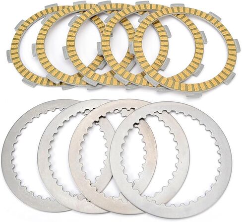 Motorcycle Clutch Plates Clutch Friction Disc Plates for CRF150F CBF125 CBF150 CB125F 22202-KTT-900 22201-MR8-000 22201-K09-C01 22321-KPS-900 in Kuwait
