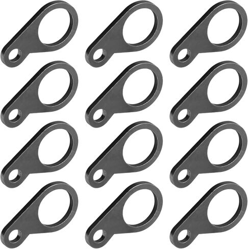 12 Pack Universal Weld-On Shock Tabs Fit 1.5" Round Tube, Tube Wrap Design Chassis Frame Mount Tabs in Saudi Arabia