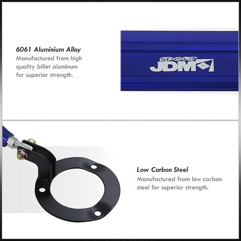 موزعي AJP JDM Sport تعليق أمامي علوي باستخدام الحاسب الآلي الخام الألومنيوم تبختر برج بار التعادل هدفين قضيب استقرار الذراع الأزرق متوافق/استبدال لميركوري كوغار 1999 2000 2001 2002 99 00 01 02 in Saudi Arabia