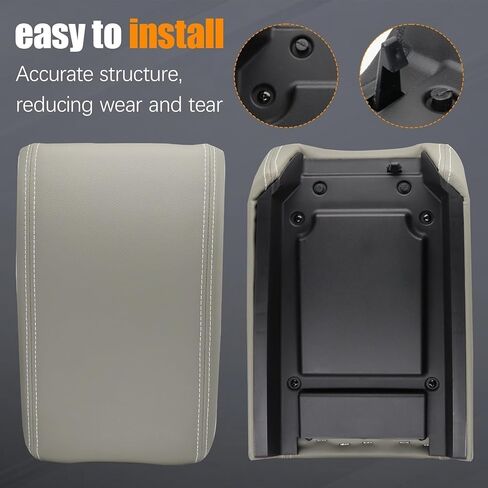 Center Console Cover With guard plate Fit for 2008-2017 Chevy Traverse Buick Enclave for 2007-2016 GMC Acadia for 2007-2010 Saturn Middle Console Armrest Cover Assembly Replace 22905370 925-084 in Kuwait