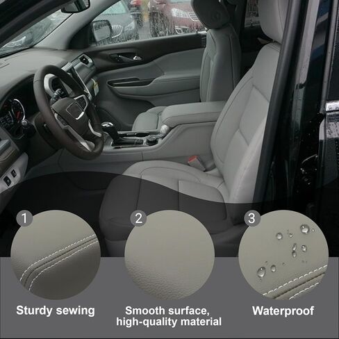 Center Console Cover With guard plate Fit for 2008-2017 Chevy Traverse Buick Enclave for 2007-2016 GMC Acadia for 2007-2010 Saturn Middle Console Armrest Cover Assembly Replace 22905370 925-084 in Kuwait