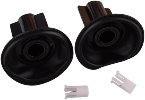 المكربن ​​الحجاب الحاجز المكبس الشريحة 16126-1200 16126-1198 2 قطعة متوافق مع EX250 EX250J9FA EX250JAFA EX250JBFA الأسود in Kuwait