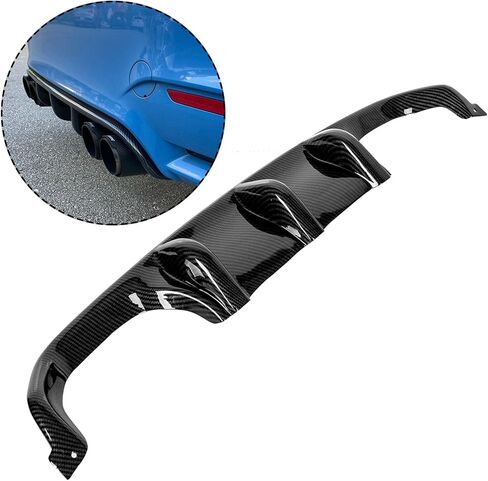 موزع المصد الخلفي من Kojem متوافق مع 2015 2016 2017 BMW F80 M3 & F82 F83 M4 ممتص الصدمات للشفاه الفاصل من ألياف الكربون اللون in Saudi Arabia