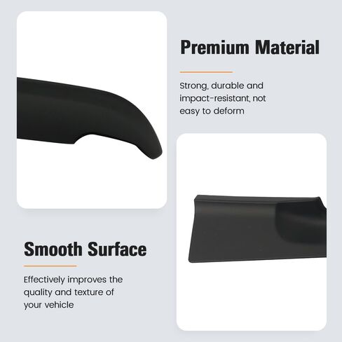 Rear Roof Spoiler, Compatible with 2012-2016 Honda CR-V, ABS Plastic OEM Style Matte Black Car Window Top Spoiler Lip Wing in Saudi Arabia
