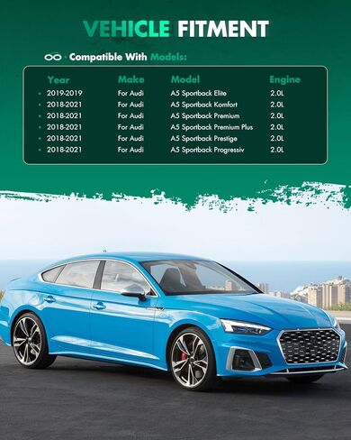 SCITOO Spoiler Wing Fit for Audi A5 S5 4-Door 2017-2020 M4 Style Gloss Black Rear Trunk Lid Spoiler Wing in Saudi Arabia