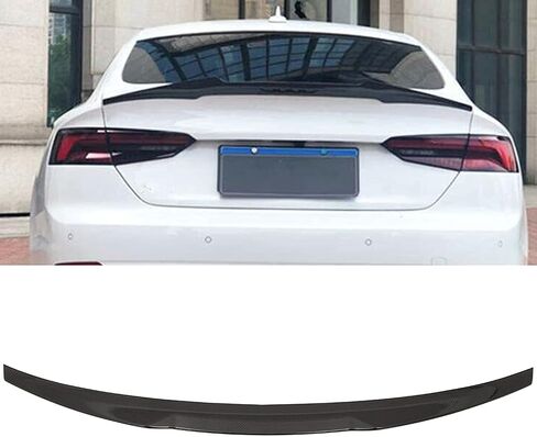 SCITOO Spoiler Wing Fit for Audi A5 S5 4-Door 2017-2020 M4 Style Gloss Black Rear Trunk Lid Spoiler Wing in Saudi Arabia