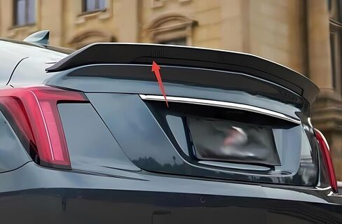 جناح سبويلر خلفي من BRANISLAV متوافق مع كاديلاك CT5 V 2020-2023 (اللون: طباعة ألياف الكربون) in Saudi Arabia