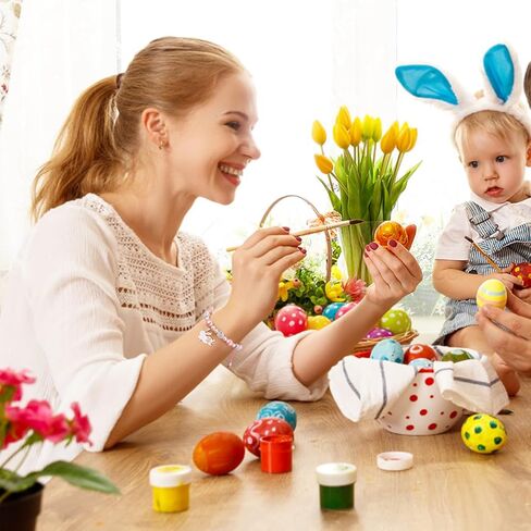 عيد الفصح سحر سوار، قابل للتعديل اللؤلؤ متألقة الحجارة الأرنب الأرنب أساور مجوهرات لطيف هدايا عيد الفصح للفتيات المراهقات النساء عطلة سلة الحشو حزب تفضل الديكور in Saudi Arabia