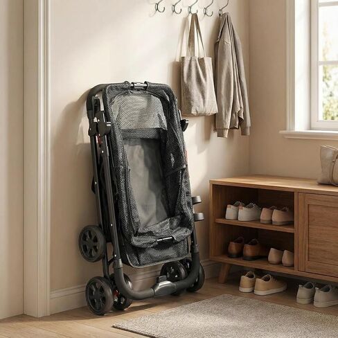 عربة تسوق قابلة للطي، عربة بقالة قابلة للطي شديدة التحمل بسعة 80 رطلًا مع سلة قابلة للإزالة وعجلات دوارة 360 درجة، عربة محمولة قابلة للطي بيد واحدة للبقالة والغسيل والتخييم in Kuwait