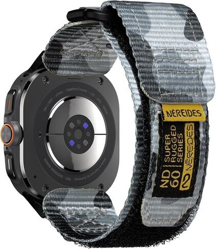 Watch Band Compatible with Samsung Galaxy Watch Ultra 47mm(2024) for Men Women, Rugged Nylon Woven Loop Sports Strap for Samsung Galaxy Watch Ultra Band in Kuwait