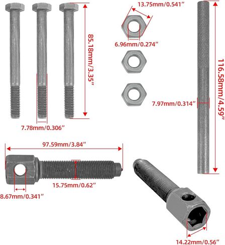 Flywheel Stator Magneto Puller with Bolts fit for Suzuki Yamaha YBR 125 Motorcycle Scooter ATV Dirt Bike and More in Saudi Arabia