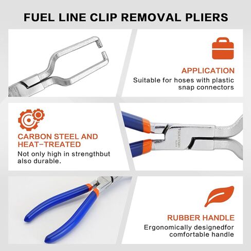 Electrical Disconnect Pliers Kit 4 Piece Set – Auto Electrical Connector Pliers, Fuel Line Plier, Rapid Disconnect Tool for Cars Trucks in Saudi Arabia