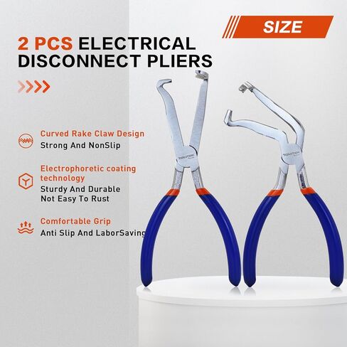 Electrical Disconnect Pliers Kit 4 Piece Set – Auto Electrical Connector Pliers, Fuel Line Plier, Rapid Disconnect Tool for Cars Trucks in Saudi Arabia