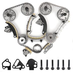 Timing Chain Kit 3.6 3.0 3.2 Compatible with Buick Cadillac Chevrolet GMC Pontiac Saab Saturn Suzuki Acadia Traverse Enclave Caprice Equinox 2007-2022 with Sprocket Solenoid in Kuwait