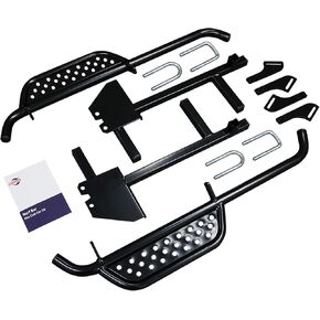Heavy Duty Nerf Bars/Running Boards for Club Car DS (2004+ Gas & Electric Golf Cart - Set of 2) in Saudi Arabia
