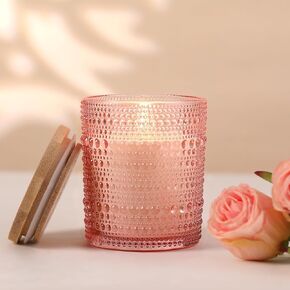 شموع خشب الصندل من دارجين للمنزل - 6.3 أونصة 42 ساعة من شمع الصويا الطبيعي للعلاج العطري مع رائحة قوية، شموع جمالية مزخرفة للمكتب المنزلي، وهدية مسائية، هدية فاخرة لكهف الرجل in Kuwait