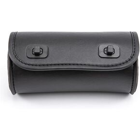 Mini Motorcycle Handlebar Bag Saddlebag Roll Tool Bag for Cafe Racer Bobber Chopper Storage pouch (Brown) in Kuwait