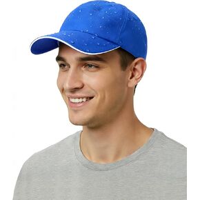 Mens Waterproof Baseball Cap UPF50+ Windproof Golf Hat, Breathable Adjustable Outdoor Rain Cap for Women in Kuwait