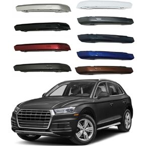 Front Rear Driver Passenger Side Exterior Door Handle for Audi A5 A4 Q5 2017 2018 2019 2020 2021 2022 2023 2024 8WD837876B 8WD837875C (Without Bright Stripes, Black, Right) in Kuwait