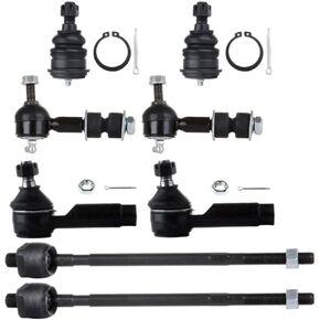 Suspension Kit Fits 8pcs Front Ball Joints Tie Rods Sway Bars Alloy Steel in Kuwait