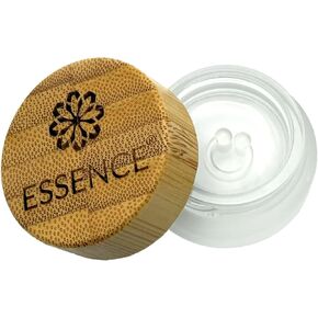 Essence Glass Reinfusion Bay & Nasal Diffuser Ring | Aromatherapy Ring Soaking Bay with Bamboo Lid | Refresh Essential Oil Scent for Wearable Diffusers | Eco‑Friendly & Reusable in Kuwait