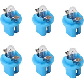 Dashboard Instrument Cluster Bulb(Set of 6pcs) 12V/1.2W with Blue Socket Fit for Mercedes Replace#0015449794 in Kuwait