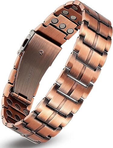 copper bracelet for men with ultra strength magnet,magnetic therapy bracelet in Saudi Arabia