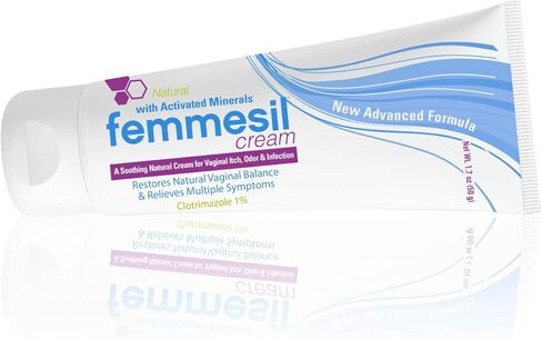 Femmesil Feminine Care Vaginal Health Antifungal Cream for Relief from Yeast Infection, Vaginal Itch & Irritation, Vaginal Cream for Women, 50gm Tube in Kuwait
