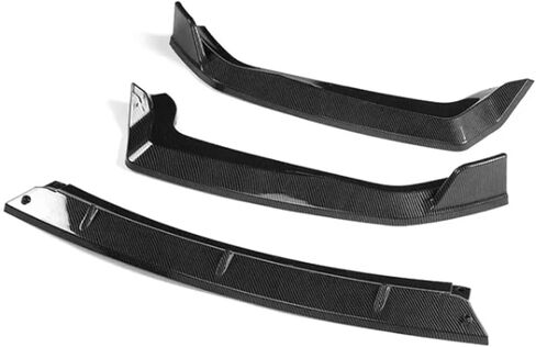 Front Bumper Lip Chin Deflector Protector Guard Decoration Trim Facelift Compatible for Honda HRV HR-V 2019-2021(Matte Black) in Saudi Arabia