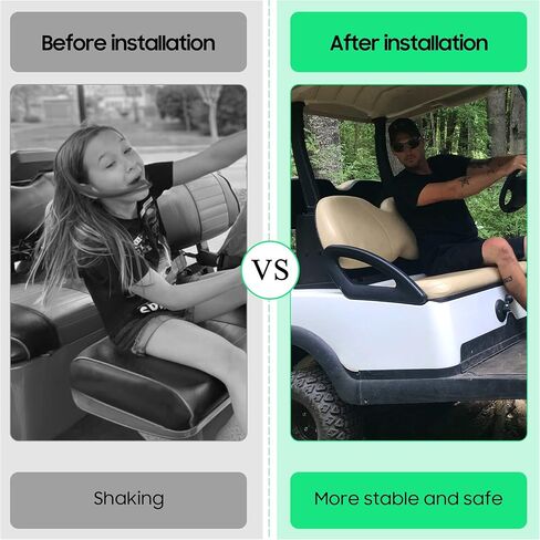 10L0L مسند ذراع عربة الجولف، مسند الورك لنادي السيارات السابقة 2004-2011، جانب السائق والراكب، OEM # 102562701 102562801، زوج واحد (يسار + يمين) in Kuwait