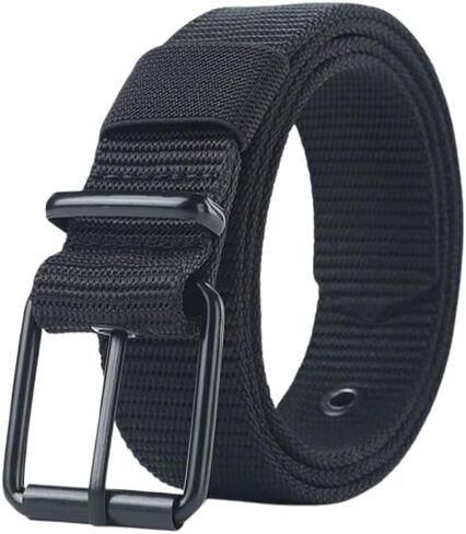 Durable Nylon Belts – Comfortable Fit for Men and Women, 120x3.8cm Size with Reliable Prong Buckle Design in Saudi Arabia