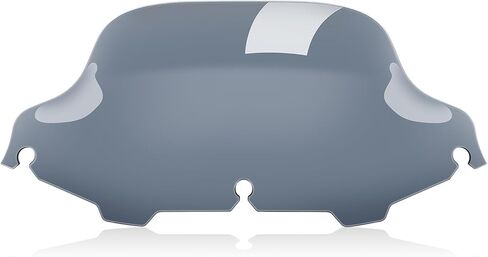PBYMT 6" Windshield Windscreen 96-13 Compatible for Harley Davidson Touring Street Glide Electra Glide FLHT FLHTCU Ultra Classic Glide FLHX FLHTK Tri Glide 1996-2013, Black in Saudi Arabia