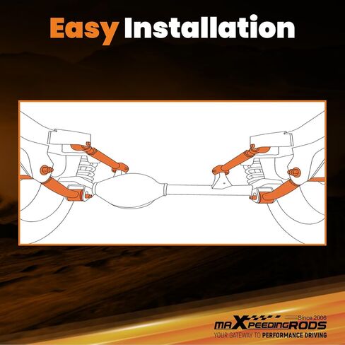 maXpeedingrods Adjustable 0-8" Lift Front Control Arms for Jeep Wrangler TJ Cherokee XJ ZJ, Upper and Lower w/wear-resistant Poly Bushing in Kuwait