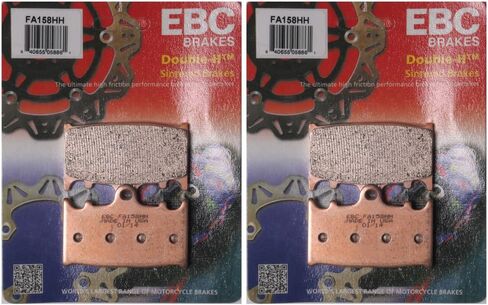 EBC Double-H Sintered Metal Brake Pads FA158HH (2 Packs - Enough 2 Rotors) in Saudi Arabia