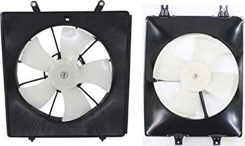 مجموعة مروحة تبريد الرادياتير Garage-Pro ومروحة تبريد مكثف A/C مكونة من 2 متوافقة مع Honda Odyssey 1999-2004 in Saudi Arabia