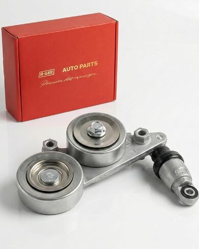 مجموعة شداد الحزام R-GEE مع بكرة - استبدال لـ 31170R70A01، 31170RKB005 - يناسب Honda Accord 2008-2010، Pilot 2006-2011، Odyssey 2005-2010، Accord Crosstour 2010 3.5L V6 in Kuwait