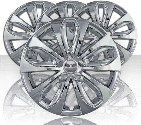 Upgrade Your Auto Set of Four 18' Chrome Wheel Skin Covers for Hyundai Sonata 2011-2013 2.0T/SE in Kuwait