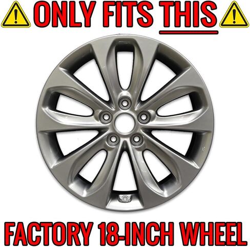 Upgrade Your Auto Set of Four 18' Chrome Wheel Skin Covers for Hyundai Sonata 2011-2013 2.0T/SE in Kuwait