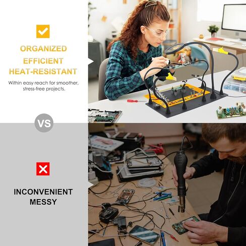 محطة لحام الأيدي المساعدة بقاعدة فولاذية شديدة التحمل، وسادة سيليكون مضادة للانزلاق، مجموعة ملحقات مغناطيسية تزيد عن 10 مرات، مصباح مكبر 10 مرات 5 مرات، أداة لحام يدوية ثالثة لنمذجة صناعة المجوهرات المصنوعة من ثنائي الفينيل متعدد الكلور in Kuwait