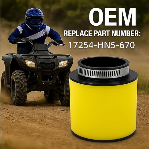 Foam Air Filter – Fits for Honda TRX350 Rancher, TRX400 Rancher & TRX450 Foreman (2000–2006) – Replaces 17254-HN5-670 in Kuwait