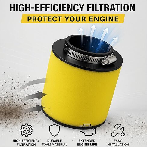 Foam Air Filter – Fits for Honda TRX350 Rancher, TRX400 Rancher & TRX450 Foreman (2000–2006) – Replaces 17254-HN5-670 in Kuwait