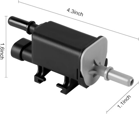 صمام الملف اللولبي لصمام التطهير لعلبة البخار متوافق مع Buick Chevy GMC GM 214-1680 12597567 911-032 متوافق مع نظام التحكم في الانبعاثات التبخرية، جزء بديل للسيارات in Kuwait