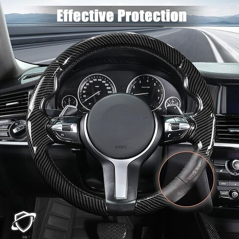 Aimato غطاء عجلة القيادة مخصص لسيارات BMW (M Sport) X3 2014-2017/X5 2014-2018/3 Series 2012-2019/5 Series 2014-2016/328i 320i 330i 325i 528i 530i 535i 2 4 6 Series X2 X4 X6 M2 M4 M5 M6 سبورت in Kuwait