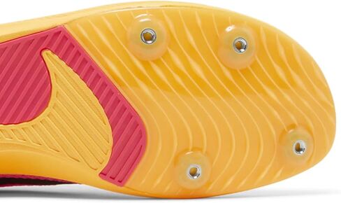 Nike Men's Zoom Rival 'Hyper Pink Orange' Track & Field Distance Spikes (DC8725-600) - Size 8.5 in Saudi Arabia