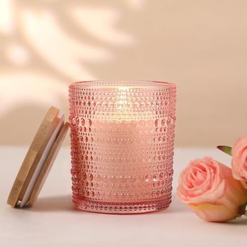 شموع خشب الصندل من دارجين للمنزل - 6.3 أونصة 42 ساعة من شمع الصويا الطبيعي للعلاج العطري مع رائحة قوية، شموع جمالية مزخرفة للمكتب المنزلي، وهدية مسائية، هدية فاخرة لكهف الرجل in Kuwait