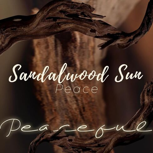 DARJEN Sandalwood Candles for Home- 6.3oz 42H Natural Soy Wax Aromatherapy Jar Candle with Strong Scent, Decorative Aesthetic Candles for Home Office, Evening Wind-Down, Luxury Gift for Man Cave in Saudi Arabia