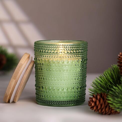DARJEN Sandalwood Candles for Home- 6.3oz 42H Natural Soy Wax Aromatherapy Jar Candle with Strong Scent, Decorative Aesthetic Candles for Home Office, Evening Wind-Down, Luxury Gift for Man Cave in Saudi Arabia
