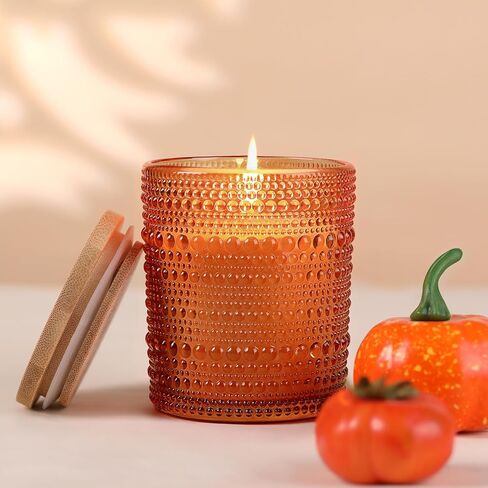 DARJEN Sandalwood Candles for Home- 6.3oz 42H Natural Soy Wax Aromatherapy Jar Candle with Strong Scent, Decorative Aesthetic Candles for Home Office, Evening Wind-Down, Luxury Gift for Man Cave in Saudi Arabia
