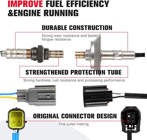 O2 الأوكسجين الاستشعار المنبع المصب 2 قطعة لمازدا CX-7 2010 2011 2012 2.5L 234-5043 234-4466 234-5044 L555-18-8G1 L556-18-861 الجبهة الخلفية O2 استبدال الاستشعار in Saudi Arabia